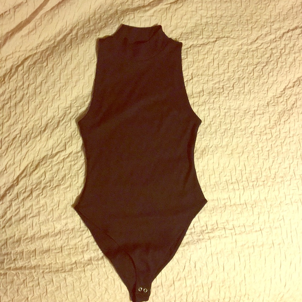 Sleeveless Mock Neck Bodysuit